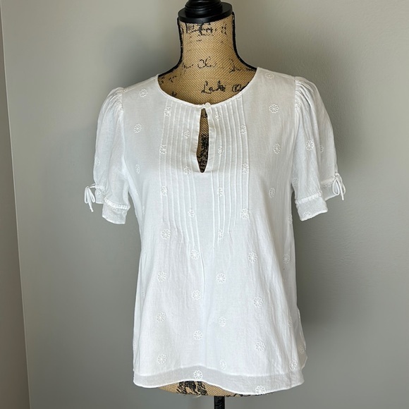 Madewell white top size small - Picture 1 of 13
